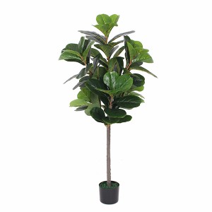 Bottom price Fake Cherry Blossom Tree - Reasonable price event use OEM design green indoor artificial fiddle trees artificial ficus plant – JIAWEI