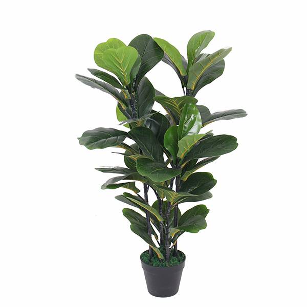 Excellent quality Artificial Banana Trees - Factory supply OEM quality striking make artificial fiddle fig plant – JIAWEI