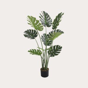 Best quality Artificial Bamboo Trees - Best Quality Real Touch Artificial Monsteras Leaves Plants Plastic Monstera plants Leaves for Decoration  – JIAWEI