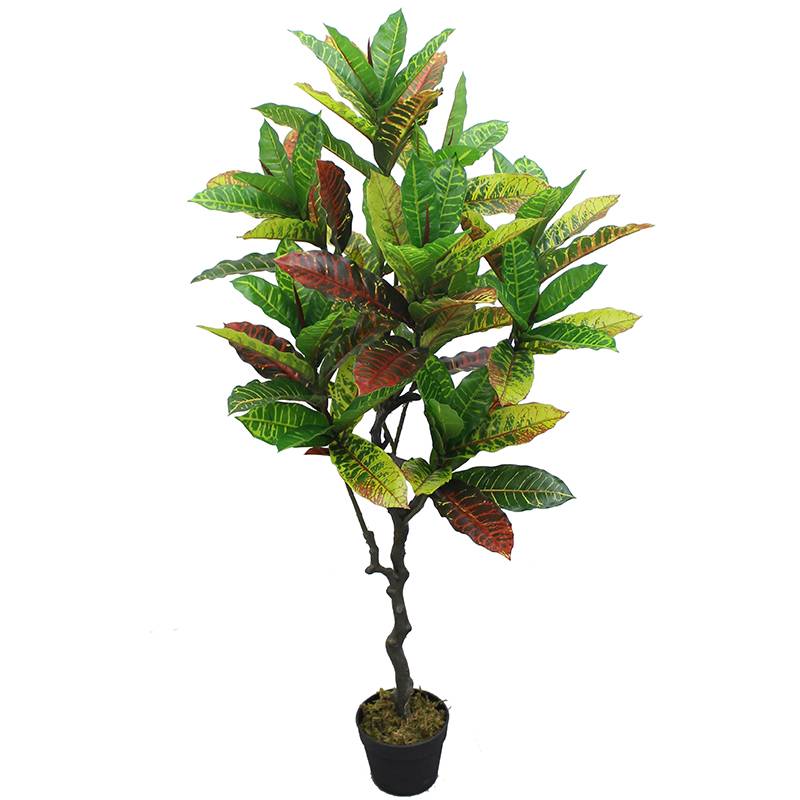 High definition Artificial Cherry Blossom Tree -  Artificial potted plants  bosai artificial codiaeum – JIAWEI