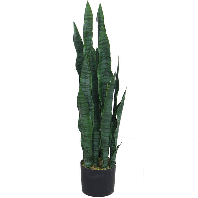 2019 Latest Design Ficus Lyrata Artificial - Hight quality evergreen artificial mini sansevieria snake indoor plant – JIAWEI