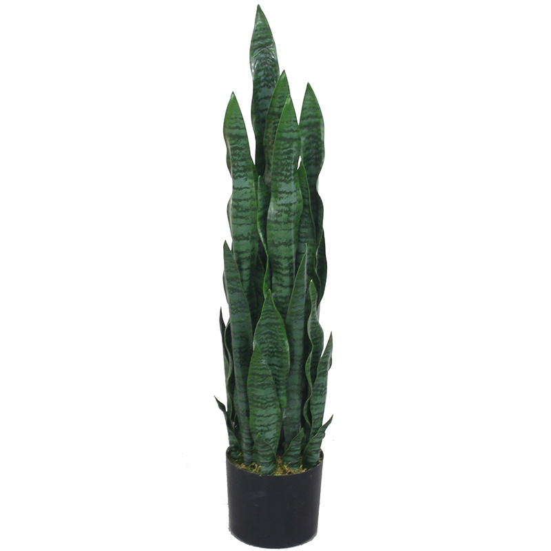OEM Supply Fake Tree Decor - new design dark green decorative artificial sansevieria plants tree for sale – JIAWEI
