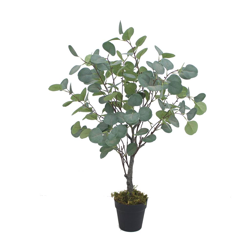 OEM Customized Small Evergreen Trees - Artificial eucalyptus tree artificial bonsai plant – JIAWEI