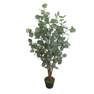 Artificial eucalyptus tree artificial bonsai plant