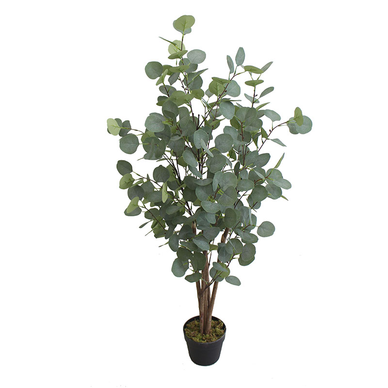 Free sample for Fake Tree Plant - Artificial eucalyptus tree artificial bonsai plant – JIAWEI