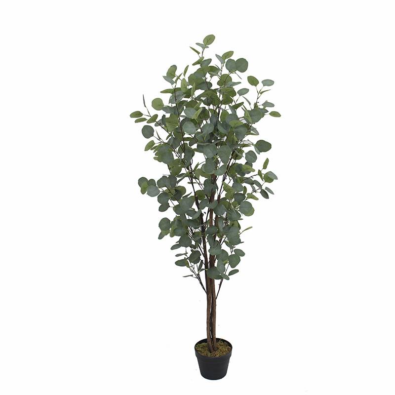 Factory Cheap Hot Home Artificial Tree - Artificial eucalyptus tree artificial bonsai plant – JIAWEI