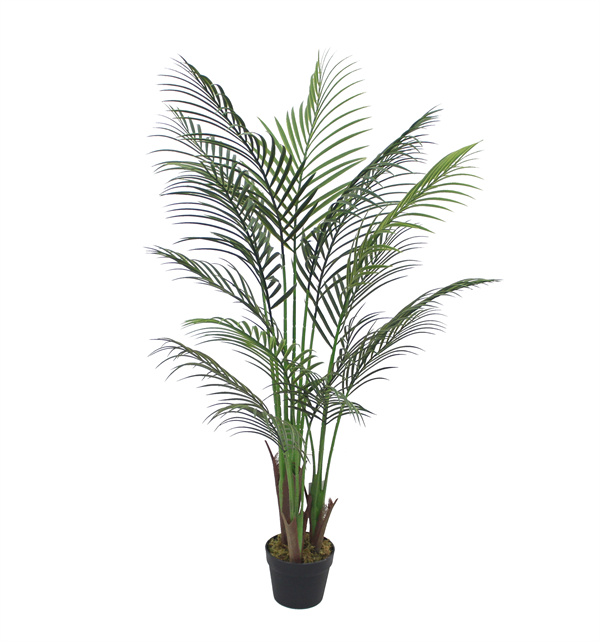 High reputation Artificial Blossom Tree - Newest artificial palm tree plastic palm plant for home decoration – JIAWEI