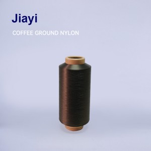 Manufacturer of Copper Infused Anti-Bacterial Nylon Yarn - JIAYI Coffee Grounds Nylon Yarn  – JIAYI