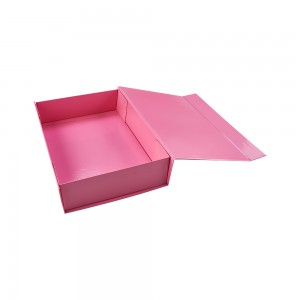 Custom Logo Printed Luxury Rigid Gift Folding Box Cardboard Boxes Packaging
