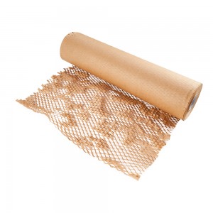 Honeycomb Wrapping Paper Biodegradable Kraft Roll