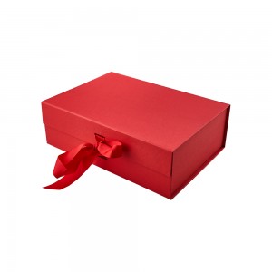 Wholesale Luxury Magnetic Closure Rigid Cardboard Paper Folding Packaging Gift Box