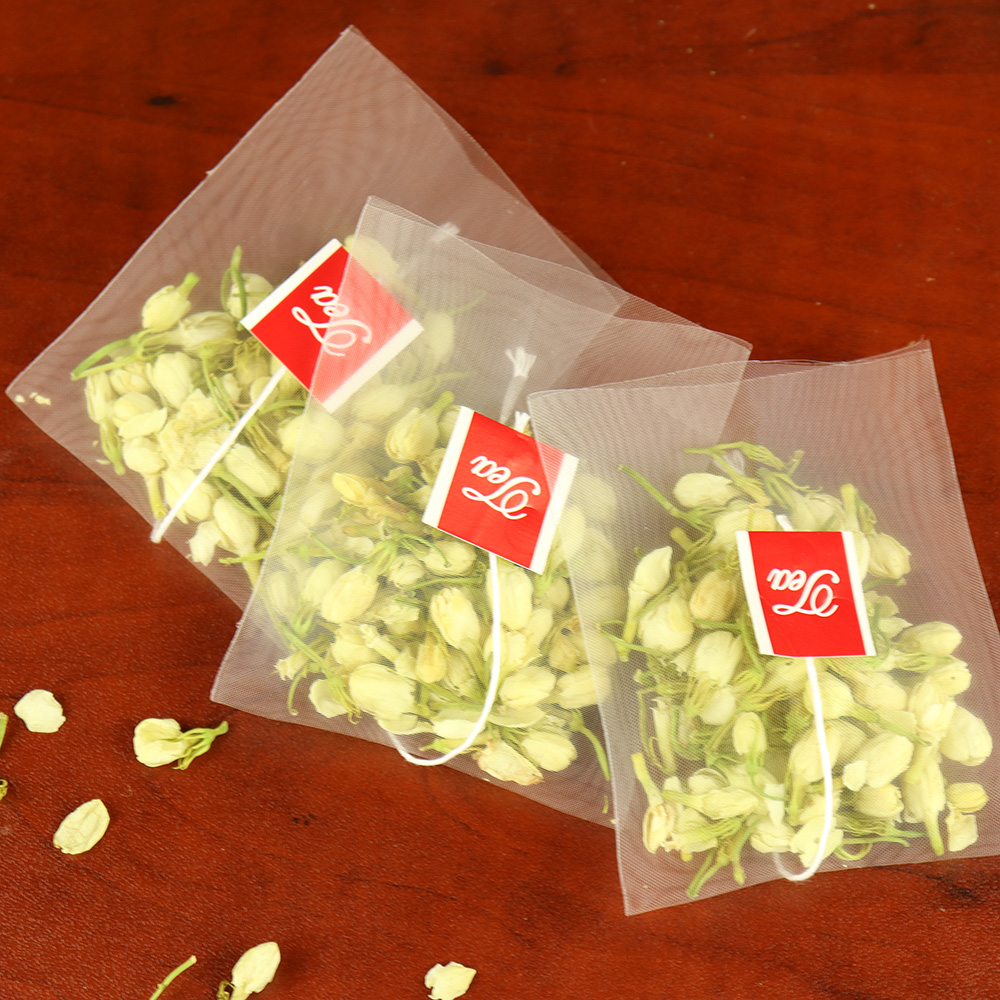 2021 High quality Empty Dip Tea Bags - PLA Corn Fiber Empty Tea bag – JIERO GROUP