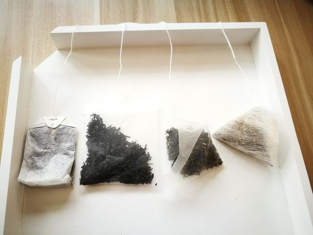 2 small ways to distinguish the material of tea bags