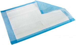 Nursing pad Incontinence Underpad bed cover at adhesive strip
