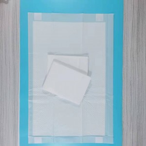 Fabricante de almohadillas médicas desbotables para cama para incontinencia con tira