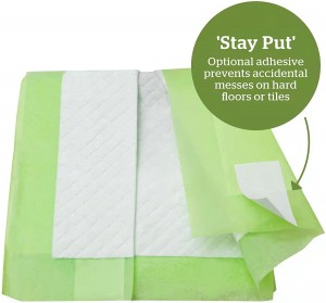 60X60 စင်တီမီတာ 50g အပြာရောင် တစ်ခါသုံး စုပ်ယူနိုင်သော တစ်ကိုယ်ရေသန့်ရှင်းရေးစာရွက် မထိန်းနိုင်သော အိပ်ရာ/ အိမ်မွေးတိရစ္ဆာန် Pad အောက်