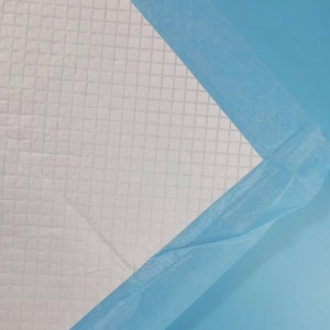 Weggooibare mediese bedkussing met vinnige absorpsie China vervaardiger volwasse onderpad gratis monster verpleegsorg pad