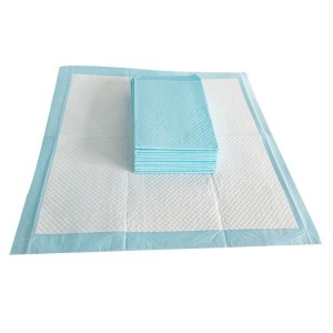 Incontinence linen savers with soft surface disposable underpad quick absorbency china manufacturer