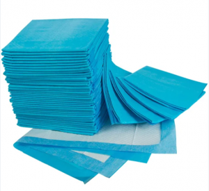 Almofadas súper absorbentes desbotables debaixo da almofada para os hospitais de residencias de anciáns con incontinencia