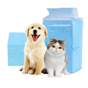 Подлога за миленичиња Супер абсорбента обука за кучиња за мачки за еднократна употреба Приспособена водоотпорна подлога за кутре