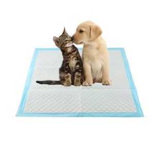 สัตว์เลี้ยง Pad Super Absorbent Dog Cat ทิ้งการฝึกอบรมที่กำหนดเองปัสสาวะกันน้ำ Puppy Pad