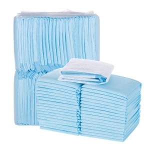 Almohadillas desbotables para cama de hospital Almohadillas transpirables debaixo da cama para bebés adultos para a incontinencia