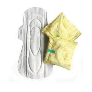 I-Ladies Sanitary Cotton Super Absorbent Maternity Pad Yabesifazane OEM OEM Breathable Super High Absorbency Regular Thick Pad
