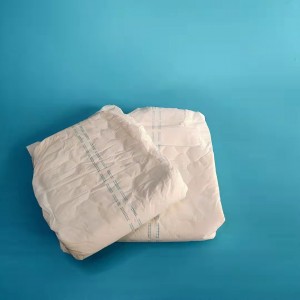Economic organic fabric ultra thick disposable PP type adult diaper/ lingerie/women lingerie