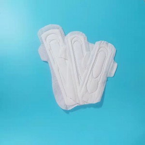 Serviettes hygiéniques jetables en coton anionique, de haute qualité, à bas prix, blanches, personnalisées, tissu respirant et sain