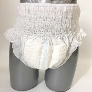 Wholesale OEM Disposable Absorbent Ultra Thick Senior Adult Diaper Pull up Pants