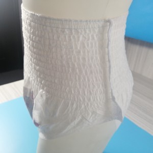 Minkšto ir patogaus audinio žema kaina aukštos kokybės higieninės servetėlės ​​kelnaitės moterims