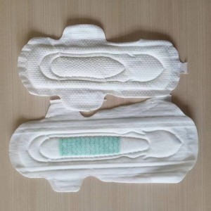 Weggooibare menstruasieblokkies periodegebruik Naggebruik Wings Damesblokkies Sagte versorging sanitêre doekies
