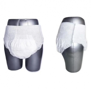 Izdelano na Kitajskem, prilagojene hlače za usposabljanje za inkontinenco, odrasle, super absorpcijske hlačke za urin, plenice za starejše