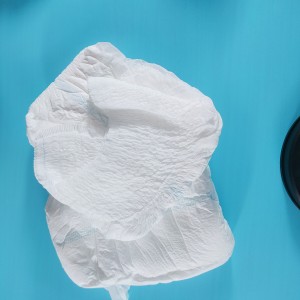 Мека еластична талия Издърпайте пелена за възрастни от Китай PE чанта OEM еднократна абсорбираща пухкава целулоза Обикновена тъкана суха повърхност Защита срещу течове