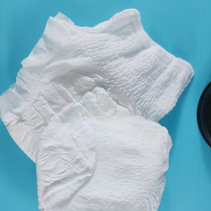 Mekana elastična pelena za odrasle pelene za odrasle iz Kine PE vrećica OEM jednokratna upijajuća puhasta pulpa obična tkana zaštita od curenja suhe površine