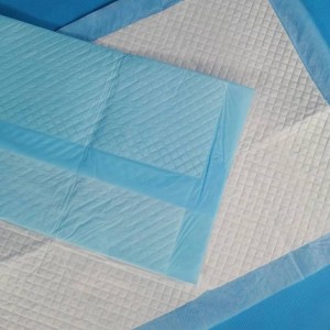 グレード品質の使い捨て授乳ベビーパッドスーパーソフト綿表面赤ちゃんのための 33*45 センチメートル尿ベッドパッド