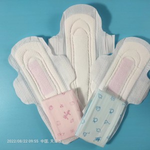 Anion Sanitary Napkin Cotton Non woven fabric Super Absorbency Sanitary Pads