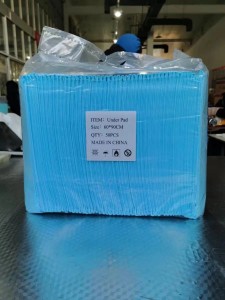 Materassino per incontinenza con sottoimbottitura di alta qualità super assorbente per il prezzo competitivo della fabbrica di cure infermieristiche
