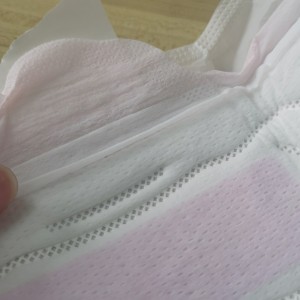 Super Absorbent 245mm Dry Surface Sanitary Pad Breathable Women Pad