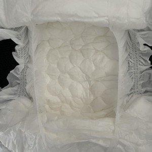 Disposable incontinence adult diaper panty nga adunay super absorbency china manufacturer nga libre nga sample