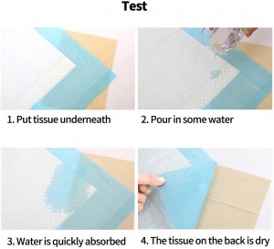Amazon hot sale pet training pad with super absorbency high qualtity pad for dog training free sample puppy pad