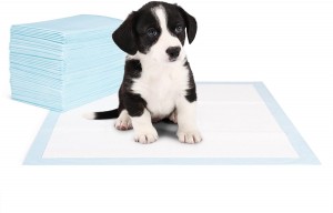 Hot sale pet training pad dengan super absorbency kilang harga borong pad kencing anjing untuk latihan