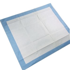 Protectores de roupa de fabricante de China con almofada de cama de incontinencia de alta calidade de superabsorción para coidados de enfermaría