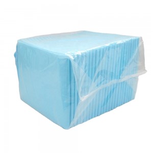 Disposable medical bed pad ine inokurumidza absorbency china mugadziri mukuru underpad yemahara sample nursing care pad