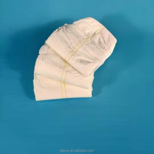 Pañal de incontinencia para adultos en paquete a granel con cueiros de cinta de alta calidade superabsorbente para coidados de anciáns