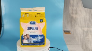 OEM mai kyau absorbency da breathable yarwa Adult diapers incontinent diaper manufacturer ga tsohon mutum