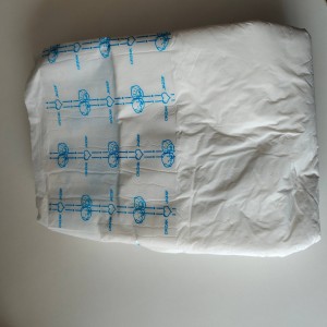 Fralda para adultos personalizada OEM com fralda de pano descartável de super absorção para amostra grátis de cuidados a idosos