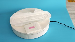 Almofada respirável de superfície seca super absorvente das mulheres da almofada sanitária de 245mm