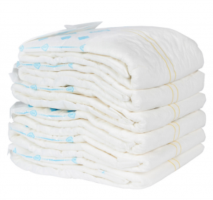 Dispiosable Englesch Package Erwuessener Diaper mat mëller Uewerfläch fir Inkontinenz Seniorenfleeg