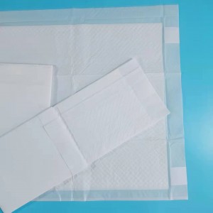 China factory Super absorbency pẹlu mẹrin igun aye paadi isọnu incontinence underpad